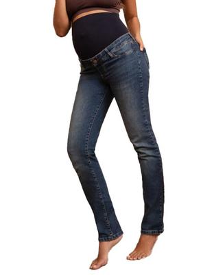 Pantalones Vaqueros Maternidad Denim AIDEN OB Lavado Oscuro [Serafin] de Mujer