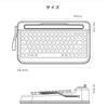 Aias Retro Keyboard PENNA RED Typewriter-Style