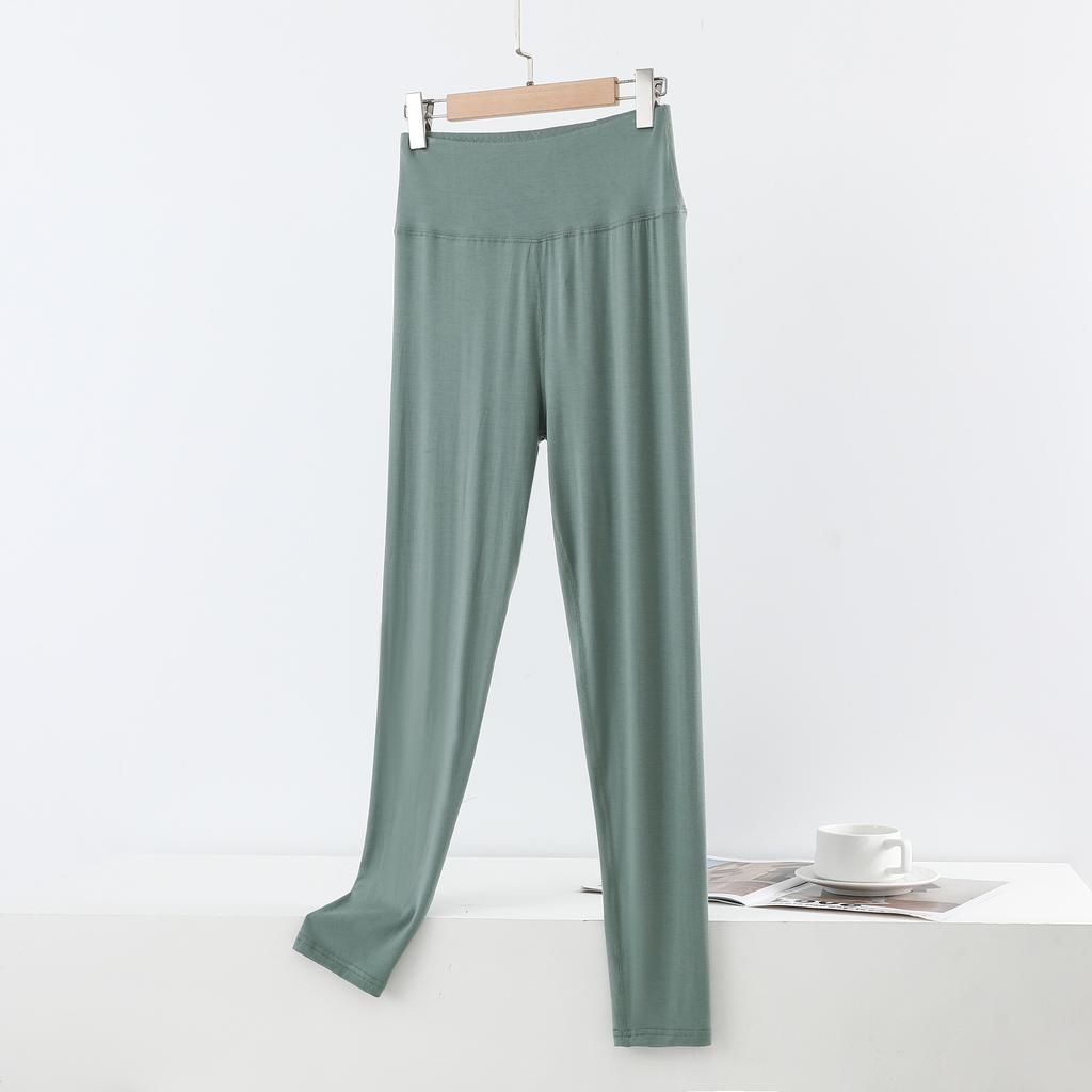 Plus size L to 6XL Modal Thermal Leggings for Women High-Waisted Slimming Tummy Control Butt-Lifting Ankle-Length Base Layer Pants