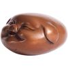 Mini Home Decor Cute Fortune Ornament Creative Zodiac Pig Copper Decoration Small Plaything