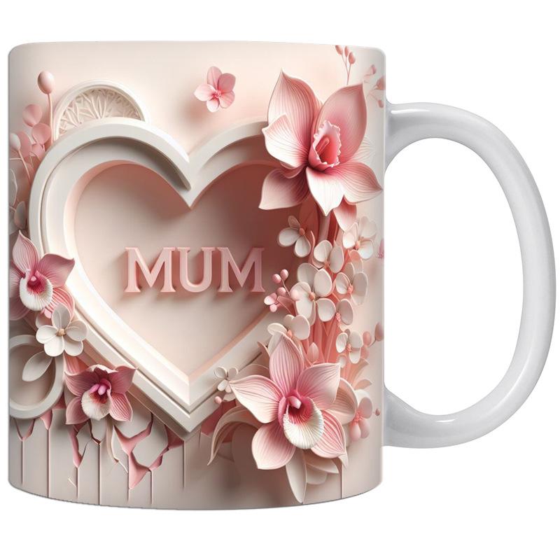 Ceramic coffee mug tea cup Mother's Day