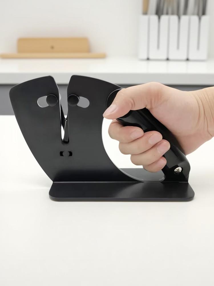 RISAM Profesionální nože Ořezávátko na nože Kuchyňské ořezávátko Ostří Samonastavovací čepel Snadné použití Nástroj pro rychlé ostření Spyderco