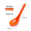 MOLUONA A5 Melamine Hook Soup Spoons