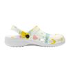 Allover Printed EVA Casual Clogs Men Women Soft Sole Easy Clean Lightweight Slip On Sandals Slippers Summer Daily Leisure Shoes