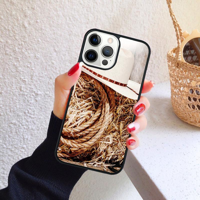 Extreme Sport Rodeo Cowboy Phone Case for iPhone 17 Air 16 15 14 12 13 PLUS 11 PRO MAX Back Cover Fundas Shell