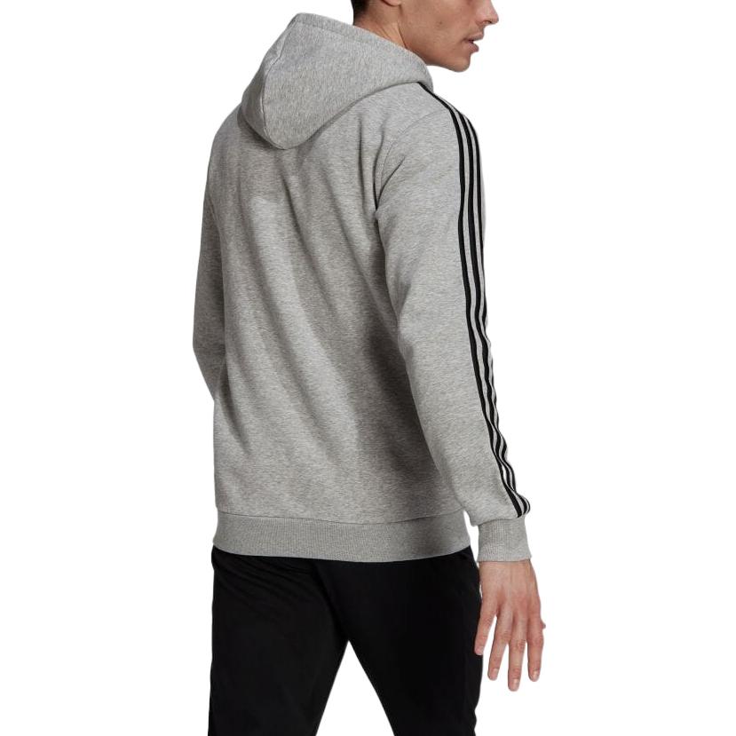 Adidas Jackets Men's Gray Hooded Moderate Other HB0041