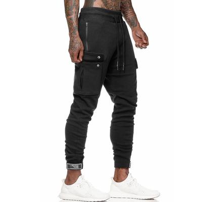 Mens Fashion Slim Fit Personality Stretchy Casual Printed Jeans Denim Pants Sweatpants Spring Summer Fitness Relaxed fit Pants for Boys Black