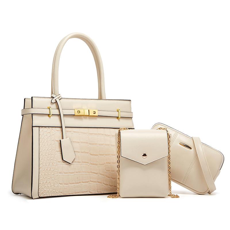 

Trendy And Fashionable Women S Bags, One Shoulder Crossbody, Child And Mother Bags. белый