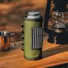Camping Gas Can Protective Cover Tactical Fuel Cylinder Sleeve Outdoor Gas Tank Canister Storage Bag Case for Outdoor BBQ
