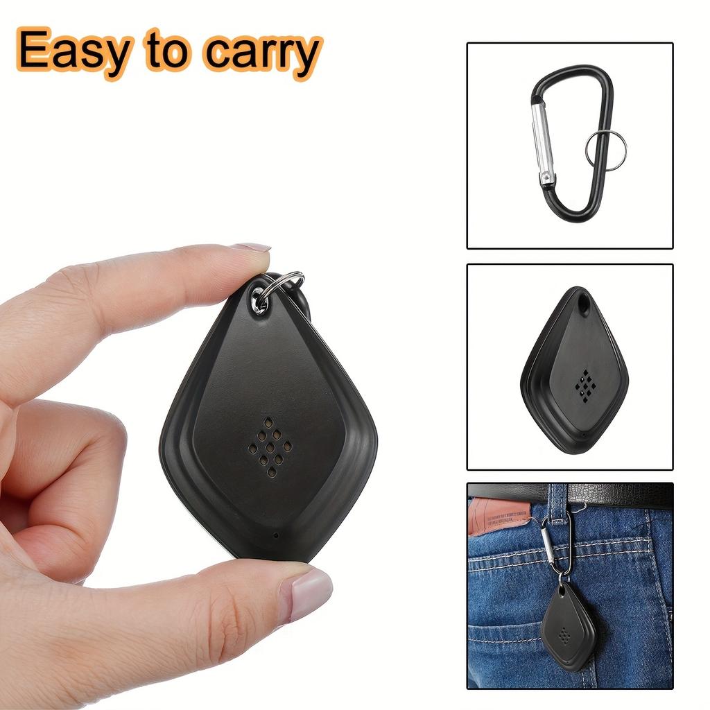 USB Mini Sonic Insect Repellent | Intelligent Variable Frequency Repels Mosquitoes/Fleas/Ticks | ABS Material, Portable for Travel/Camping/Home/Garden