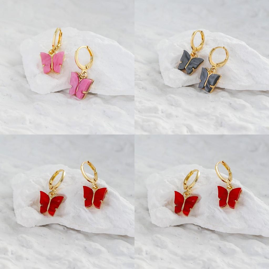 Modern Simple Alloy Butterfly Earrings Great For Anniversaries And Special Events