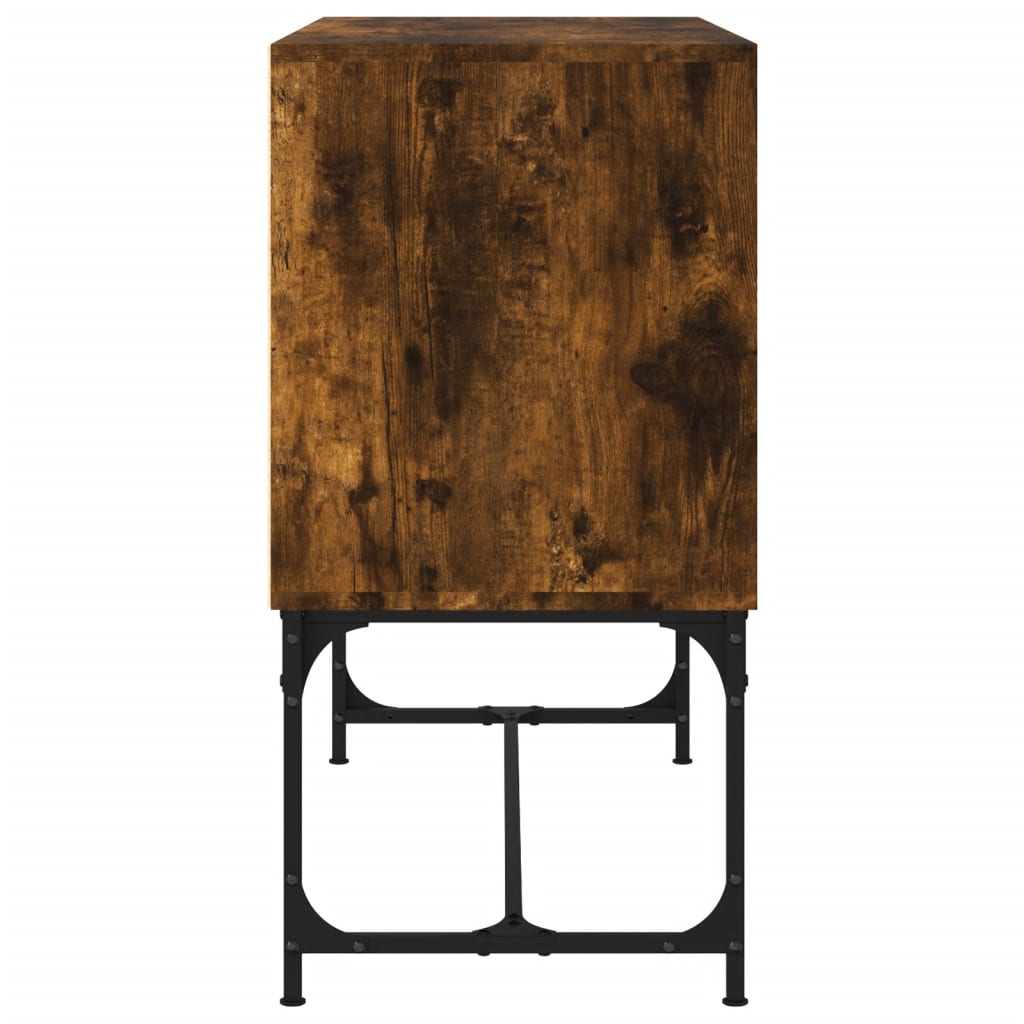 Sideboard Smoked Oak 100 x 40 x 79.5 cm Particleboard