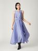 Clear Line Dress FWFO254261 BLU 1 Semi-sheer