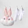 10pcs Large Clothes Clip Multi-function Non-slip No-trace Windproof Clothespins Lovely Rabbit Ear Quilt Drying Fixed Holder