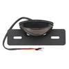Motorcycle Chrome Integrated 12V LED Light Tail Brake Rear Brake License Plate Mount For Honda Cafe Racer