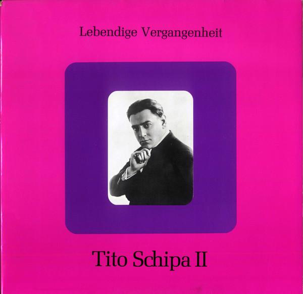 

LP Record TITO SCHIPA Lebendige Vergangenheit Tito Schi LV219 Lebendige Verga Austria Classical Used
