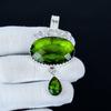 Unique Peridot Pendant, 925 Sterling Silver Handmade Jewelry, Peridot Silver Pendant, Party Wear Jewelry For Women's, Pendant Christmas Jewelry