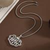 New Ruyi Abacus Necklace: Vintage, Simple, Stylish, Unique Design, Fashionable, Niche, High-end Accessory, Perfect for Gifting