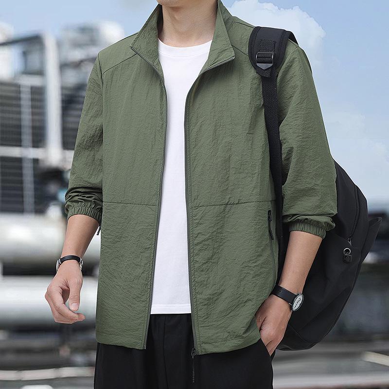 Men's Lightweight Sun-Protective Quick-Dry Waterproof Jacket