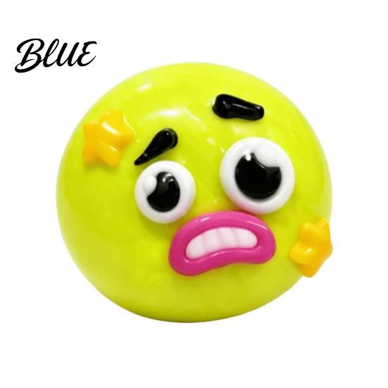 Anti-stress Toy 1/2/5Pcs Dog Face Squeeze Toy Moldable Slow Rise Cartoon Expression Stress Anxiety Relief Ball Relaxing Relieving Fidget for