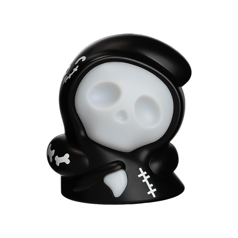 

Halloween Ghost Night Light Rechargeable 3 Color Adjustable Creative Lighting Ornaments For Kids Gift Festive Party Desk Decor
