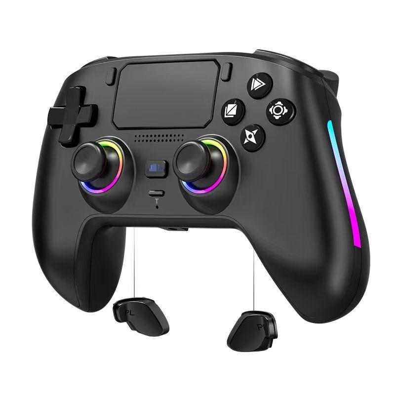 Wireless Controller with RGB Light, Compatible with PS4/PS4 Slim/PS4 Pro 16*13*7cm чёрный