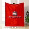 Liverpool Football Club Logo Design Blanket Flannel Blanket for Bedroom, Living Room, Sofa, and Nap Sofas.