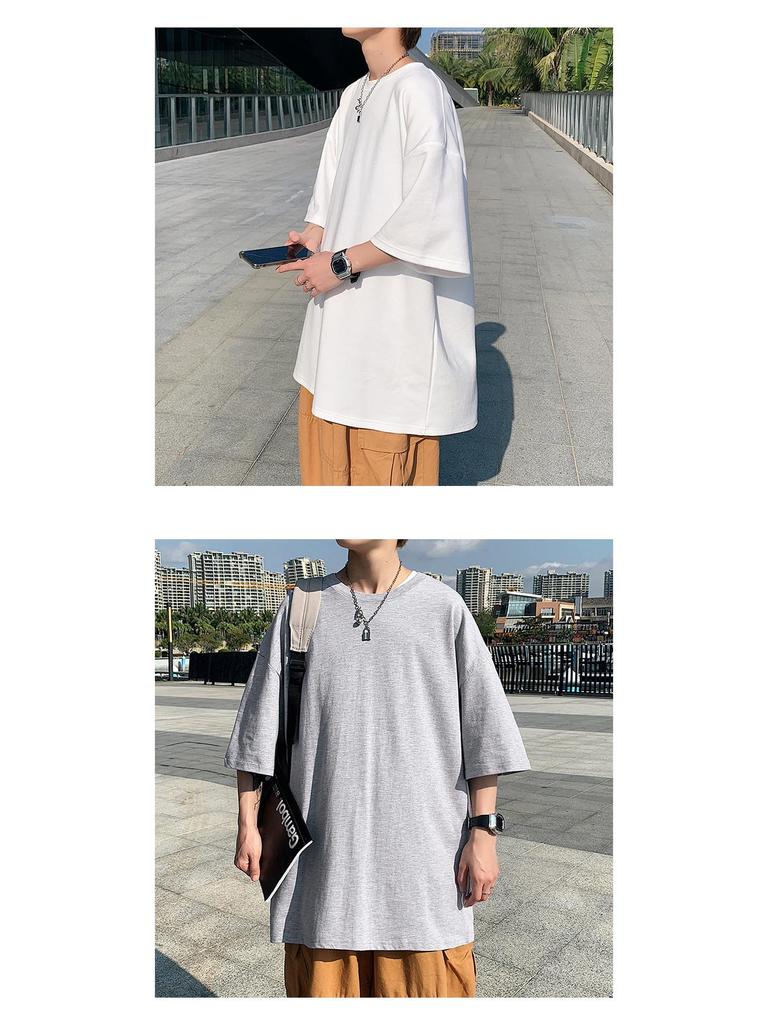 Summer 2022: 22-Color Loose Fit Oversized Couple T-Shirt