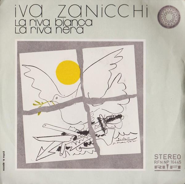 

7-дюймовая пластинка IVA ZANICCHI La Riva Bianca La Riva Nera RFNNP16445 Rifi 1971 Италия Поп Б/у