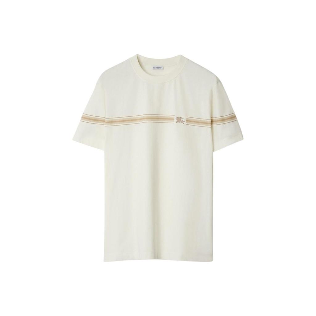Burberry Striped Cotton T-shirt 81040511