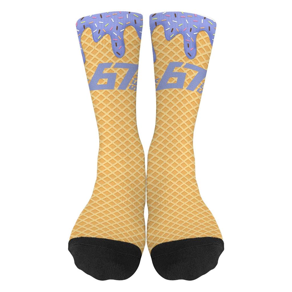 Fashionable, Warm And Interesting Six Or Seven Design Socks For Grandma