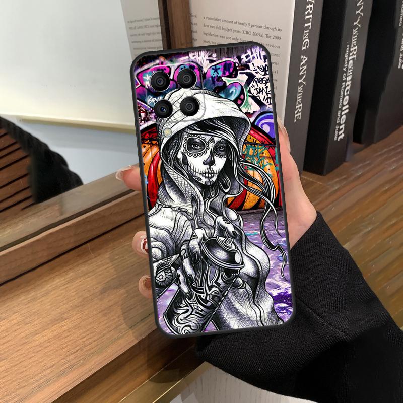 Graffiti Case For Samsung Galaxy M56 M16 M36 M33 M53 M13 M12 M32 M52 M20 M15 M55 M31 M14 M35 M34 M54