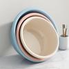 Folding Multi-Color Thickened Basin Set