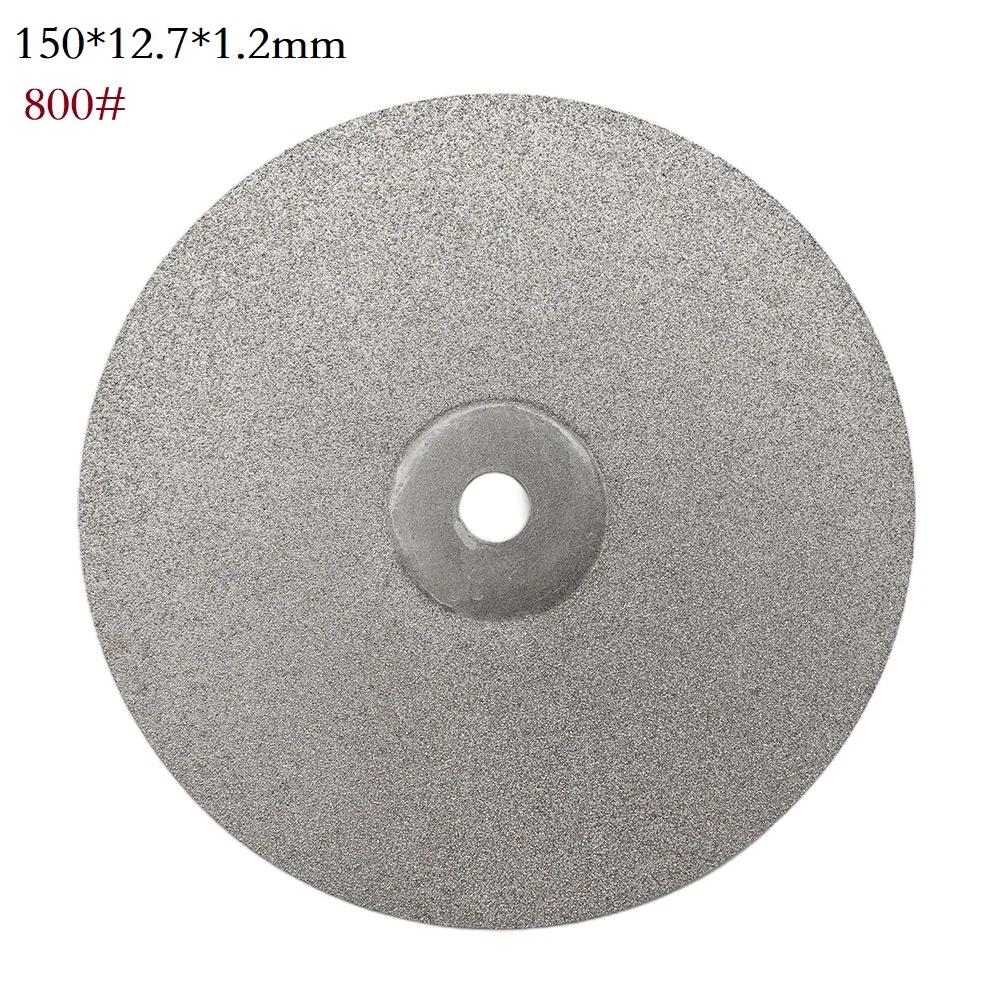 Disc Grinding Wheel Flat Lap Lapping Wheel 150mm 6" Coated Diamond Accessories Brand New High Quality Portable