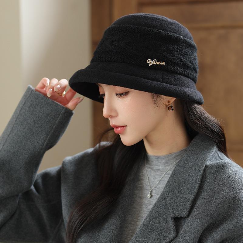 Women S Vintage Literary Warm Fisherman Hat Autumn Winter Commuter Hat