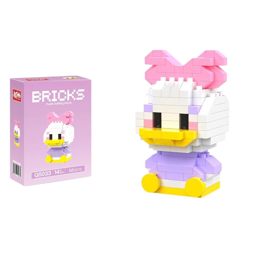 Zootopia Small LinaBell Building Blocks Judy Nick Model Donald Duck Education Lotso Toys Mickey Mouse For Kids Birthday