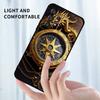 Vintage compass illustration Case For Samsung A41 A35 A34 A33 A32 A25 A24 A23 A21s A06 A05 A04 A03 Note 10 20 Ultra 5G Black