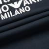 Emporio Armani Round Neck Logo Embroidered Long Sleeve Sweatshirt Men sweatshirt Navy-Blue 6R1ME3-1JWPZ-0920