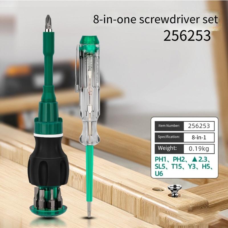 Professional Ratchet Screwdriver Kit With Assorted Specialty Bit Carbon Steel Ergonomic Grip Portable Case For DIY Projects