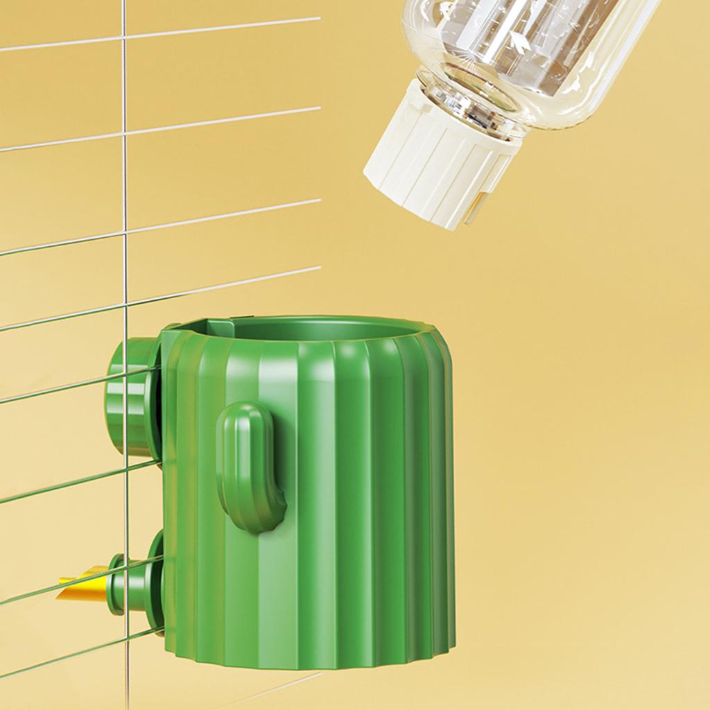 Automatic Bird Cage Water Dispenser Cage Hanging Easy Water Dispenser Feeder for Parakeets Cockatiels Budgies