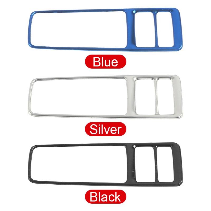 For Honda Civic 11th Gen 2022 2023 Stainless Steel Car Gear Shift Parking Button Panel Trim Frame Sticker Cover