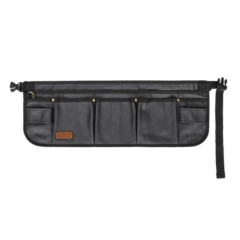 

Practical Waist Tool Belt Pocket Tool Belt for Home Repairs Stay Organized чорний