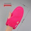 Korean Double-Sided Exfoliating Bath Towel for Women - No-Mud, Strong Stain Removal, and Foaming Finger-Tip Design