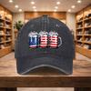 Pc Baseball Cap a Casual Duckbill Hat New Style Beer Mug Cap Adjustable Sports Hat Suitable for Vacations Travel And Stree
