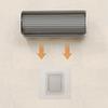 Trash Bag Storage Box Wall Mount Container for Kitchen Bathroom Dispenser Box