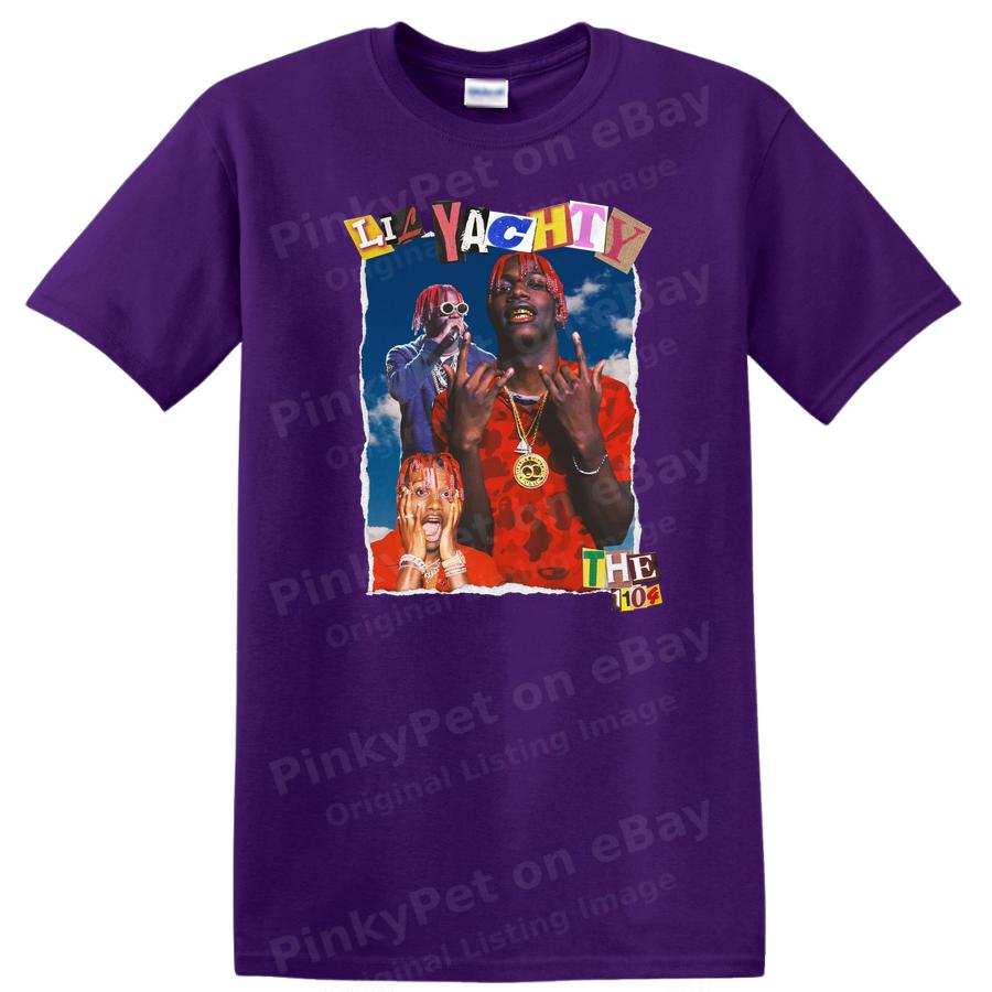 Lil Yachty Vintage Graphic T Shirt Funny Rap Music Art Tee Gift for Fans