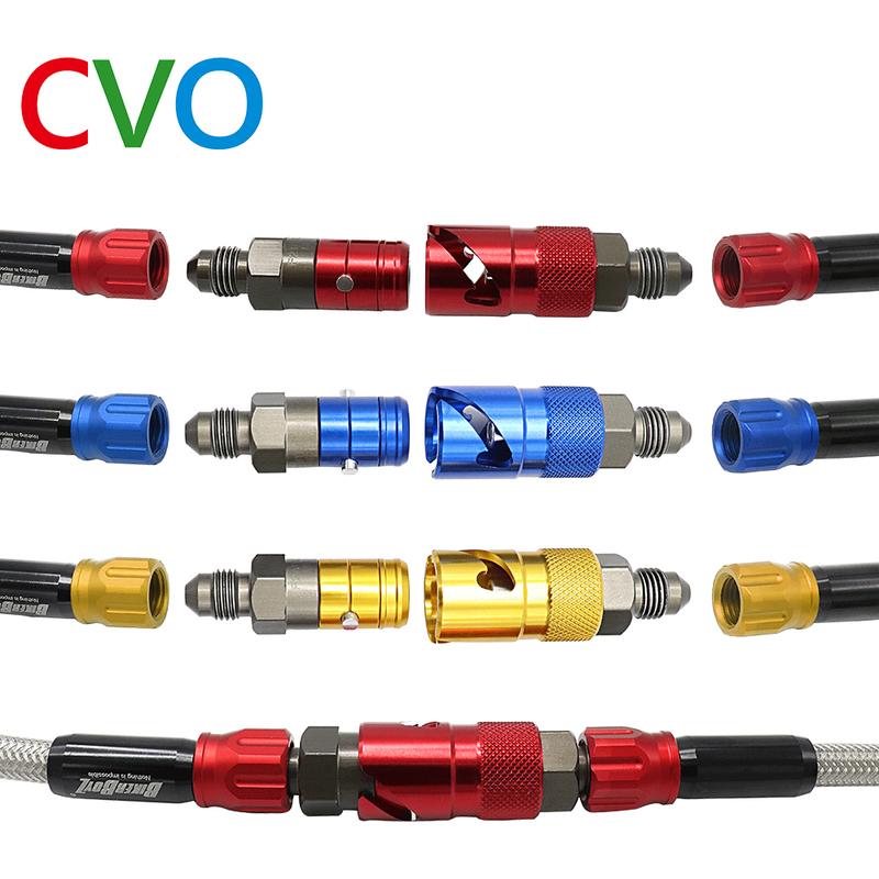 High Quality CVO Aerospace Aluminum Alloy 800cm To 1200cm Reinforced Hydraulic Motorcycle Brake Hose Braided Brake Tube