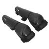 Thigh Support Stabilization Knee Pads EVA Protective Knee Pads with PE Shell for Skiing Motorcycle Riding Black