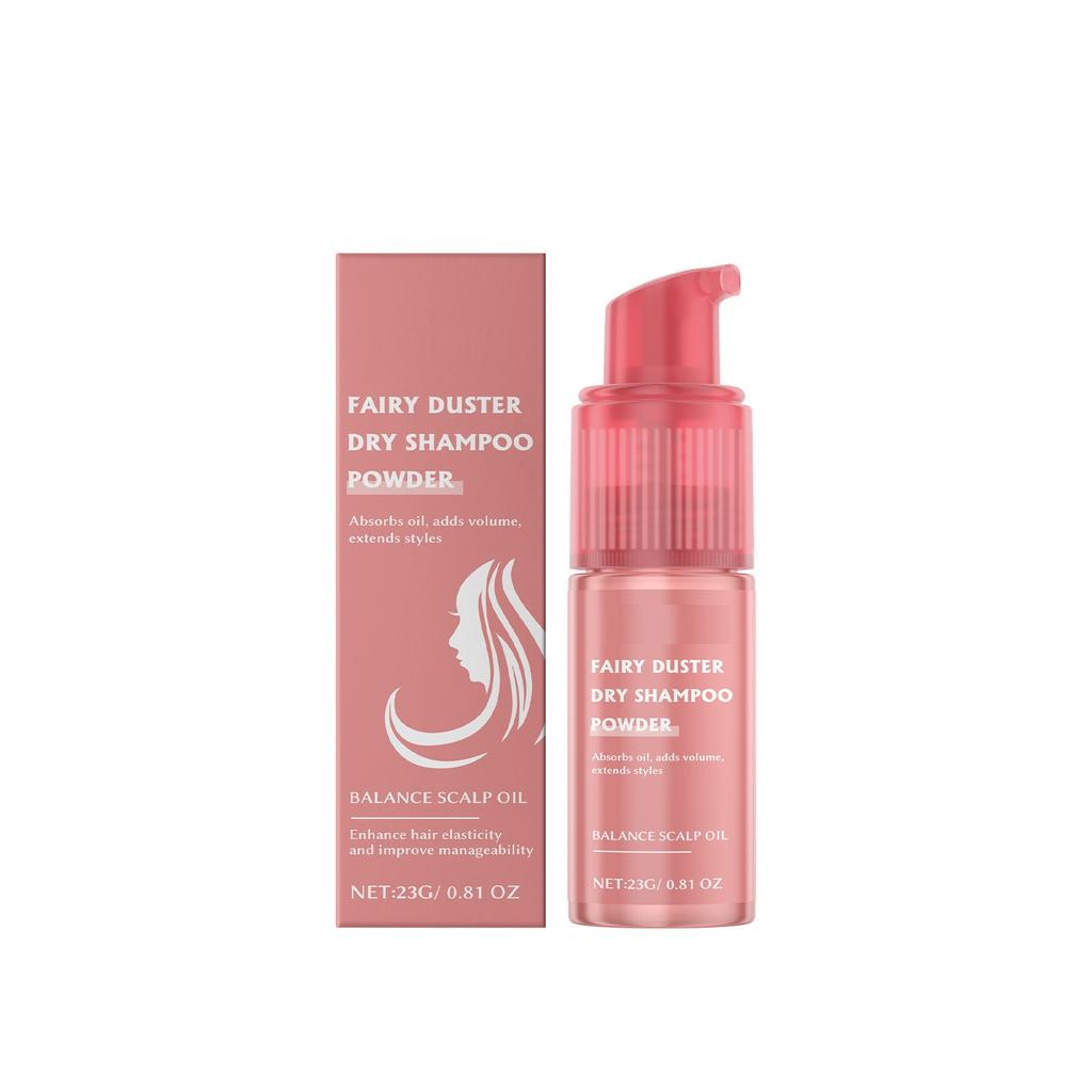 Spray nettoyant sans rinçage pour cheveux secs, rafraîchissant et hydratant, léger et souple.