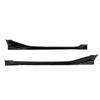 Side Skirt Spoiler 4PCS Aerodynamic ABS Scratch Resistant For BRZ ZD8 2021‑2024 Gloss Black